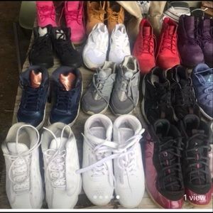 Lots of kids sneaker and boots
